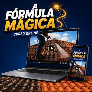 Capa do curso A Fórmula Mágica: Limpeza de Telhado a Seco
