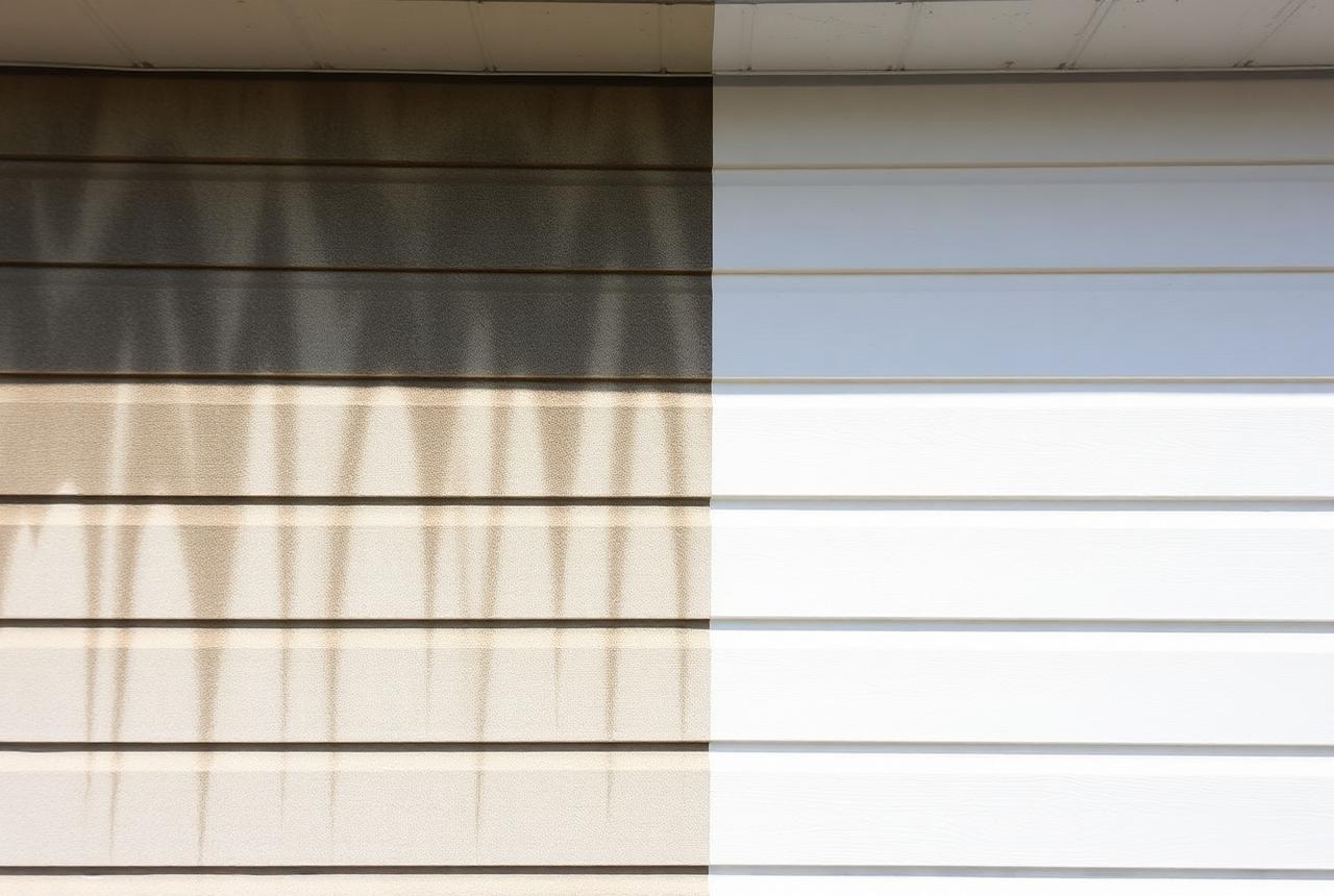 Limpeza de Fachadas — antes e depois